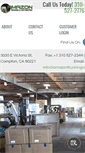 Mobile Screenshot of amazontruckinganddistribution.com
